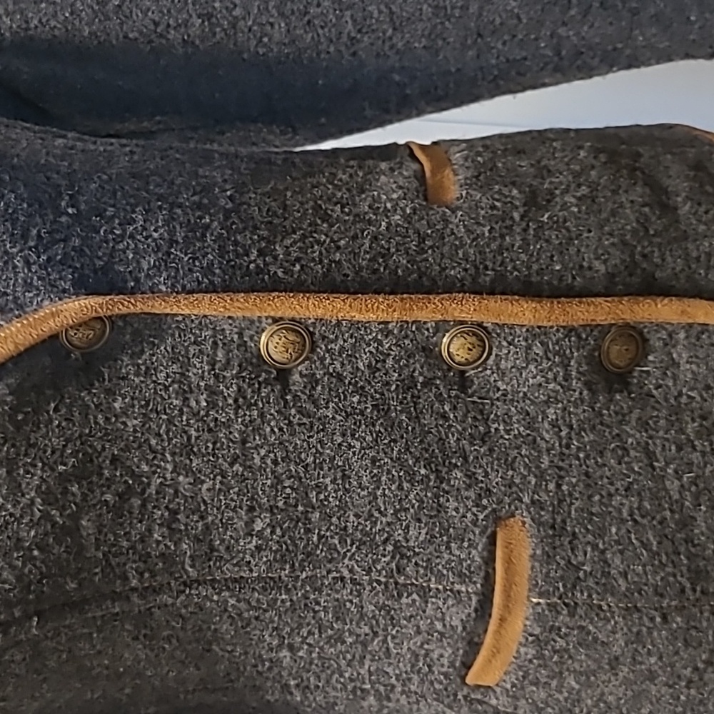 Wool grey blazer - Picture 3 of 4